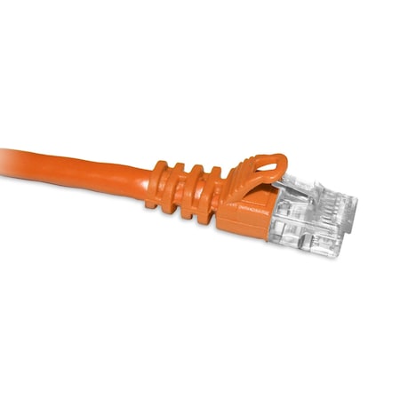 Enet Cat6 Orange 5Ft Molded Boot Patch Cbl C6-OR-5-ENC